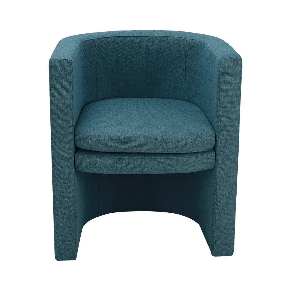 Sedia a riposo del telaio blu blu navy
