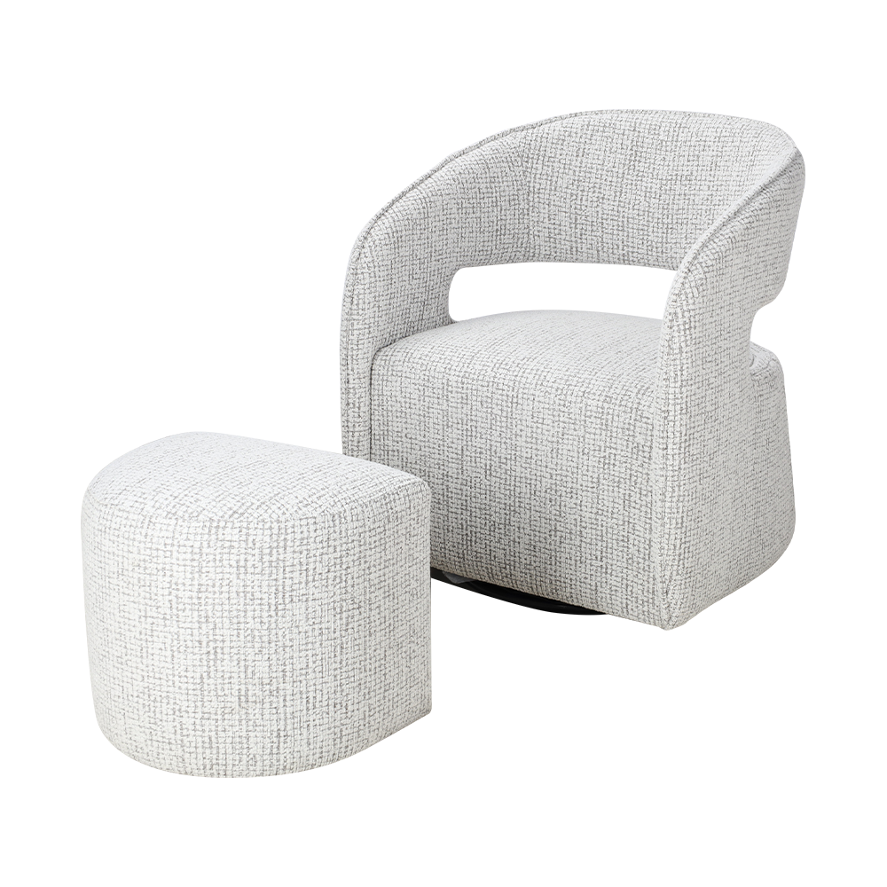 Sedia a riposo grigio chiaro