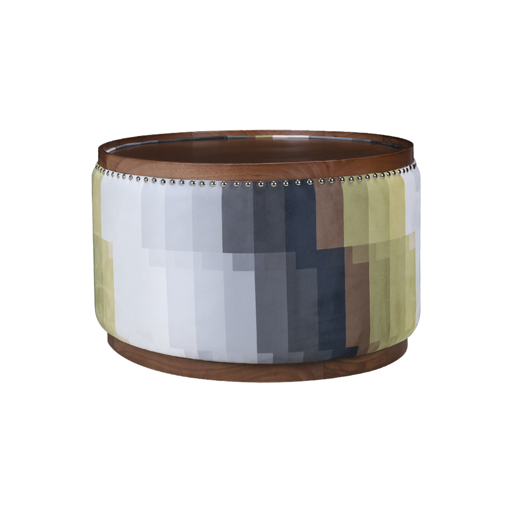Poggiapiedi in stile mosaico